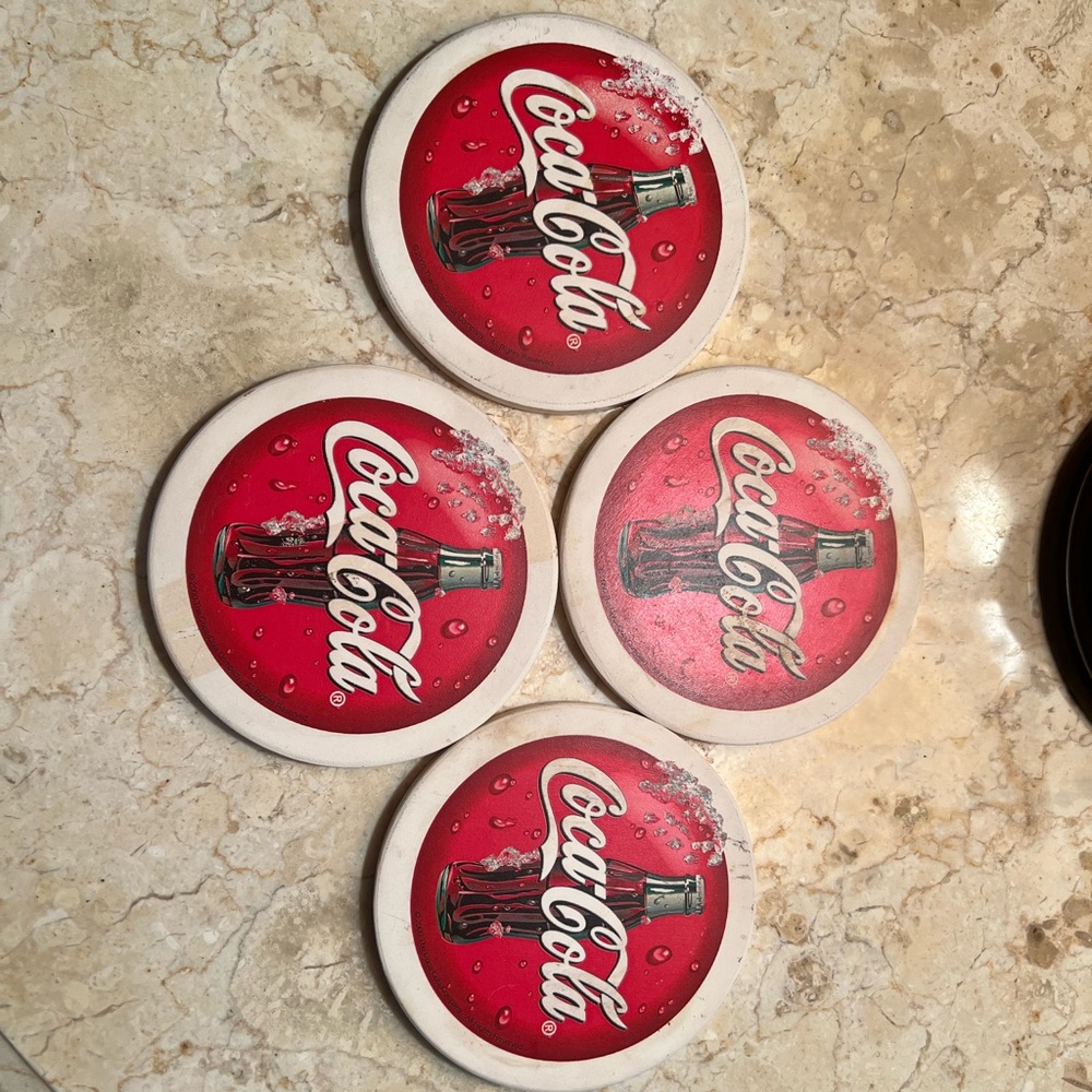 Vintage Coca Cola Coasters